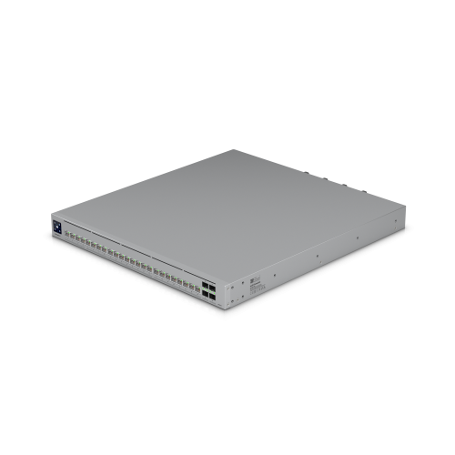 Коммутатор Ubiquiti ECS-24S - (2) AC вход, Модули питания с горячей заменой, 8 MB, 150W