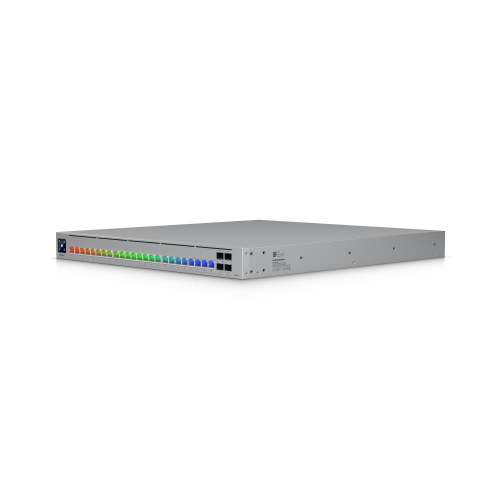 Коммутатор Ubiquiti ECS-24S-EU - (2) AC вход, Модули питания с горячей заменой, 8 MB, 150W