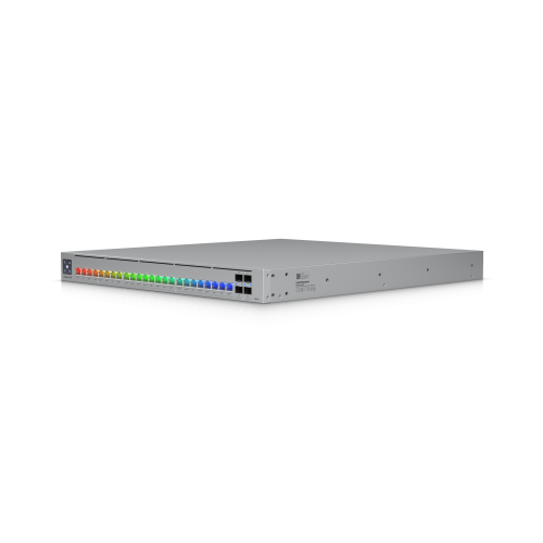 Коммутатор Ubiquiti ECS-24S-PoE - (2) AC вход, Модули питания с горячей заменой, 30W, 60W