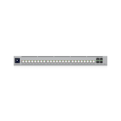 Коммутатор Ubiquiti ECS-24S-PoE-EU - (2) AC вход, Модули питания с горячей заменой, 30W, 60W