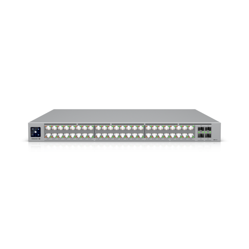 Коммутатор Ubiquiti ECS-48S-PoE-UK - (2) AC вход, Модули питания с горячей заменой, 30W, 60W