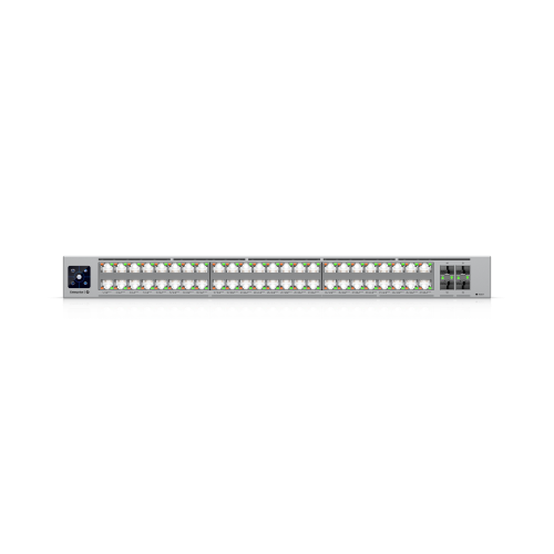 Коммутатор Ubiquiti ECS-48S-PoE-UK - (2) AC вход, Модули питания с горячей заменой, 30W, 60W