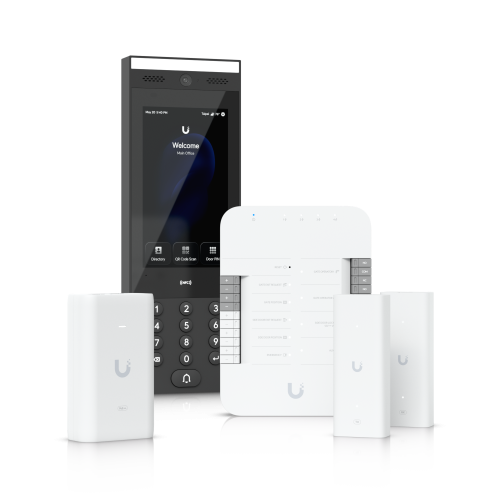 Контроллер доступа Ubiquiti UA-G3-SK-Gate - (1) GbE RJ45 порт, (5) 10/100/1000 Base-T, (1) 10/100 MbE (1) Homeplug AV