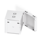Сетевой шкаф Ubiquiti UACC-Rack-12U-Wall-SW-P-EU - цвет Белый, 12U, Квадратный