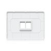 Крепление Ubiquiti UACC-WP-Keystone-H-2P - 2-Port, Сталь SGCC, Поликарбонат
