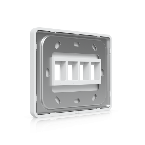 Крепление Ubiquiti UACC-WP-Keystone-H-4P - 4-Port, Сталь SGCC, Поликарбонат