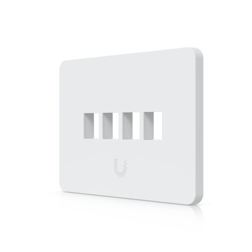 Крепление Ubiquiti UACC-WP-Keystone-H-4P - 4-Port, Сталь SGCC, Поликарбонат