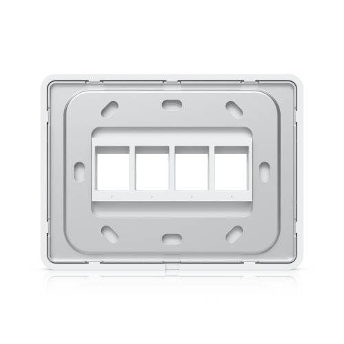 Крепление Ubiquiti UACC-WP-Keystone-H-4P - 4-Port, Сталь SGCC, Поликарбонат