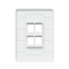 Крепление Ubiquiti UACC-WP-Keystone-V-4P - 4-Port, Сталь SGCC, Поликарбонат