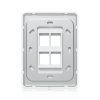 Крепление Ubiquiti UACC-WP-Keystone-V-4P - 4-Port, Сталь SGCC, Поликарбонат