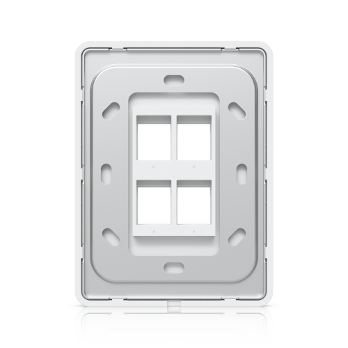 Крепление Ubiquiti UACC-WP-Keystone-V-4P - 4-Port, Сталь SGCC, Поликарбонат