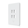Крепление Ubiquiti UACC-WP-Keystone-V-4P - 4-Port, Сталь SGCC, Поликарбонат