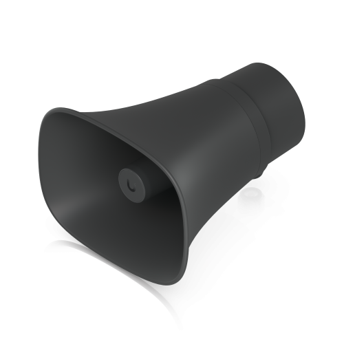 Акустическая система Ubiquiti UP-AI-Horn-Speaker-B - (1) 100/10 MbE RJ45 порт, цвет Чёрный, IP66