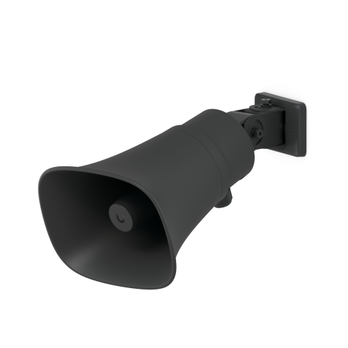 Акустическая система Ubiquiti UP-AI-Horn-Speaker-B - (1) 100/10 MbE RJ45 порт, цвет Чёрный, IP66