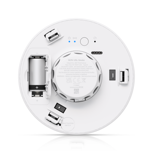Сигнальная сирена Ubiquiti USL-Smoke-US - 3V, 510mW, 14 dBm