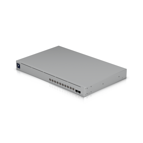 Коммутатор Ubiquiti USW-Pro-XG-10-PoE - суммарный бюджет poe 400W, AC вход, 30W