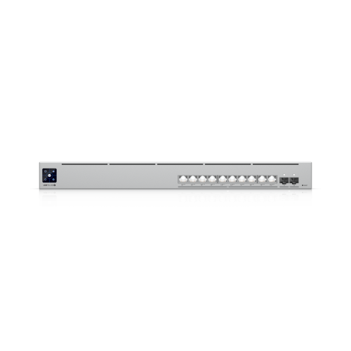 Коммутатор Ubiquiti USW-Pro-XG-10-PoE-UK - суммарный бюджет poe 400W, AC вход, 30W