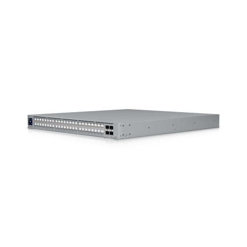 Коммутатор Ubiquiti USW-Pro-XG-48-PoE - суммарный бюджет poe 200-240V AC: 1080W 100-120V AC: 972W, AC вход, 30W