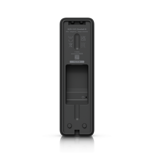 IP-камера Ubiquiti UVC-Doorbell-B - 5MP, 10/100 MbE порт, цвет Чёрный