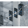 UBIQUITI настенный монтажный бокс Reader Pro Junction Box, чёрный