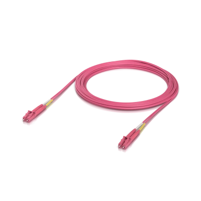 UBIQUITI Волоконно-оптический патч-корд OM4 Duplex LC UPC Fiber Patch Cable 3 м UBIQUITI Волоконно-оптический патч-корд OM4 Duplex LC UPC Fiber Patch Cable 3 м