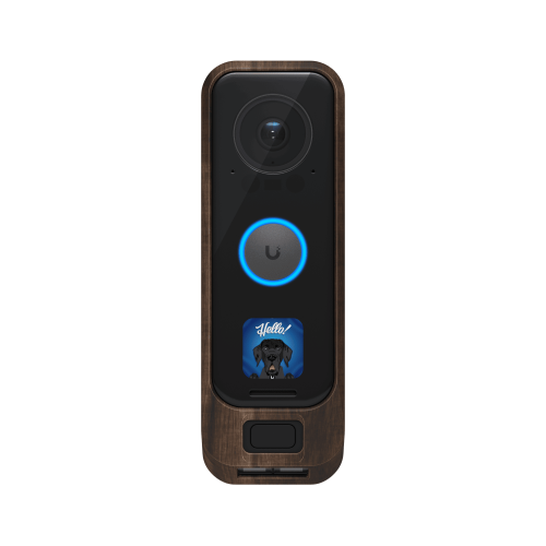 UBIQUITI Корпус для дверного звонка G4 Doorbell Pro Cover Wood