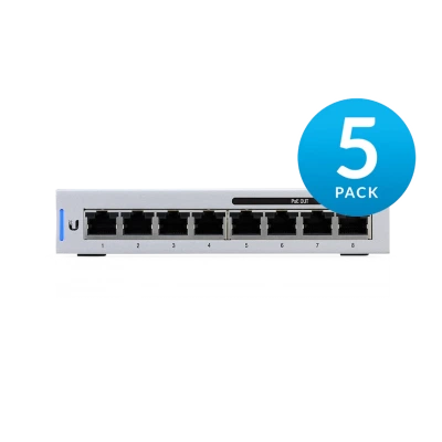 UBIQUITI Коммутатор Unifi Switch 8 60W (5-pack)
