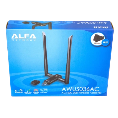 UBIQUITI Wi-Fi адаптер Alfa AWUS 036ACM UBIQUITI Wi-Fi адаптер Alfa AWUS 036ACM